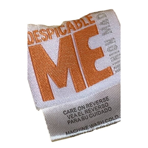 Minion Despicable Me hooded Costume Vest Size 4 - Picture 5 of 9